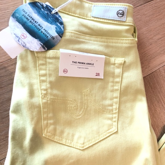 NWT AG Jeans Prima Ankle Citrus Jeans - Picture 10 of 14